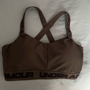 Under Armour Navy Green Sports Bra